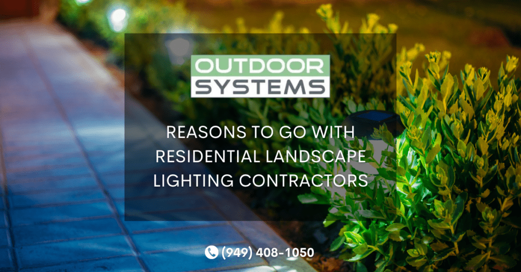 residential landscape lighting contractor